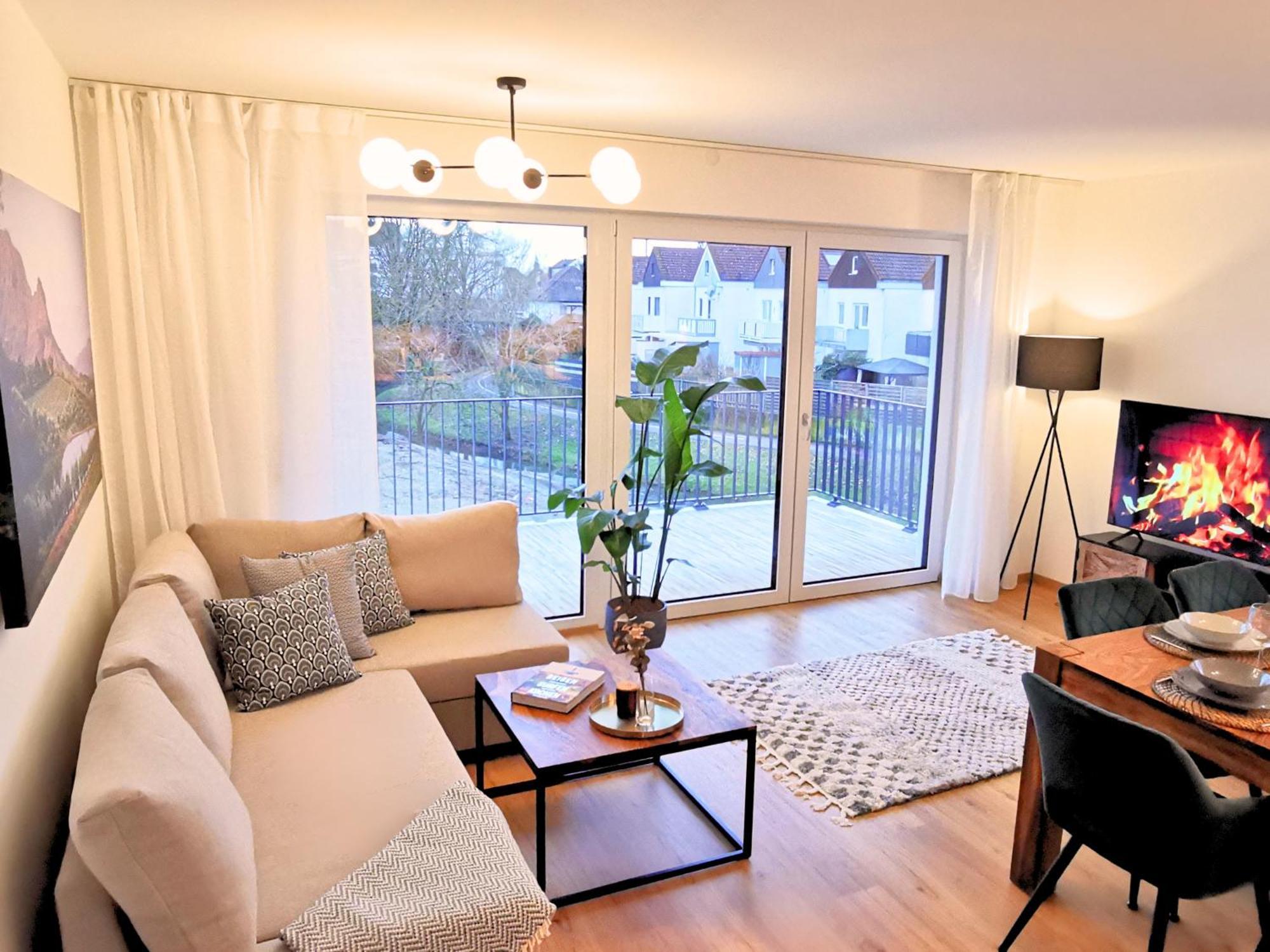 Fynbos Penthouse Deluxe, Balkon, Parkplatz Apartment Straubing Bagian luar foto
