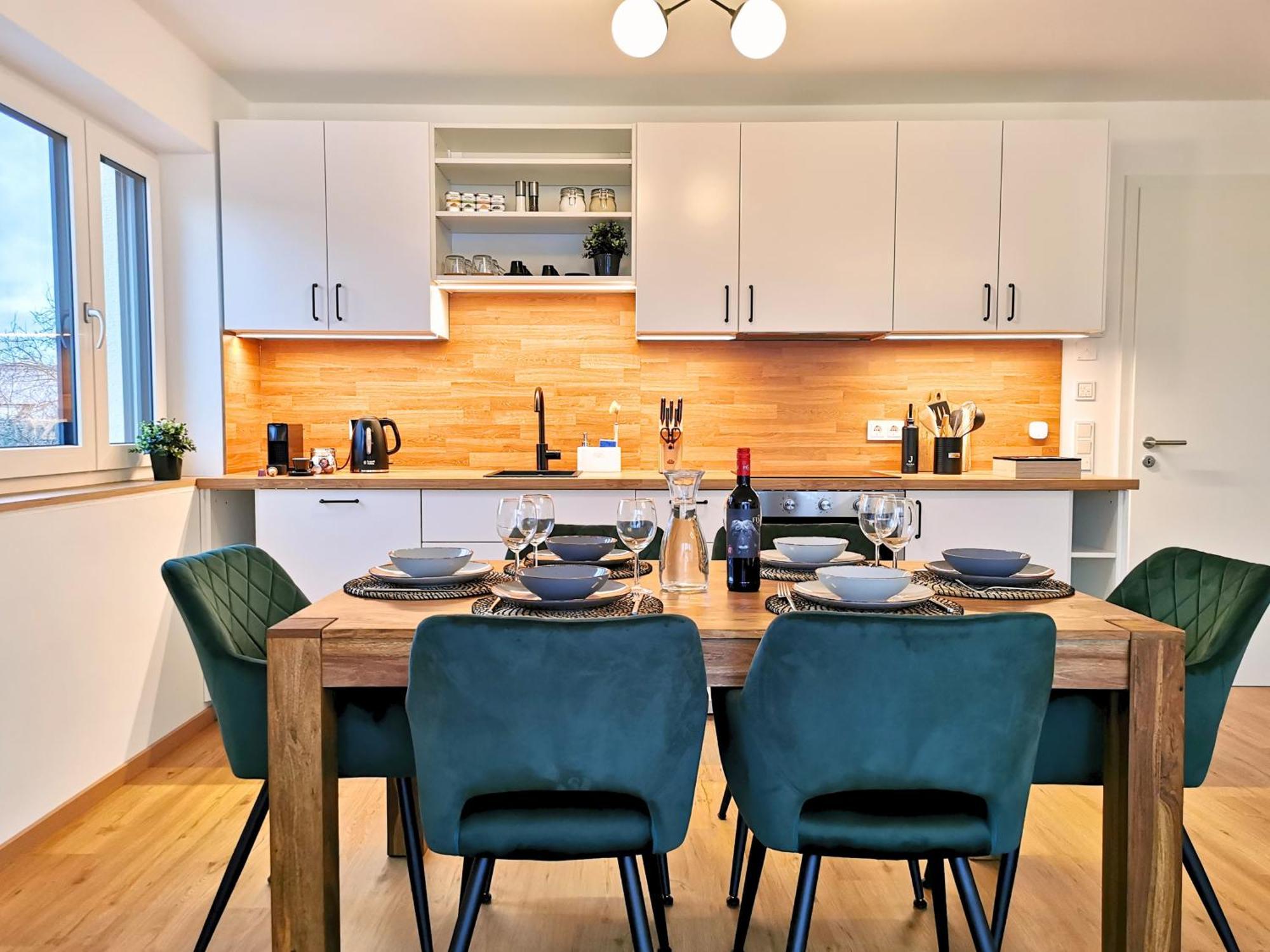 Fynbos Penthouse Deluxe, Balkon, Parkplatz Apartment Straubing Bagian luar foto