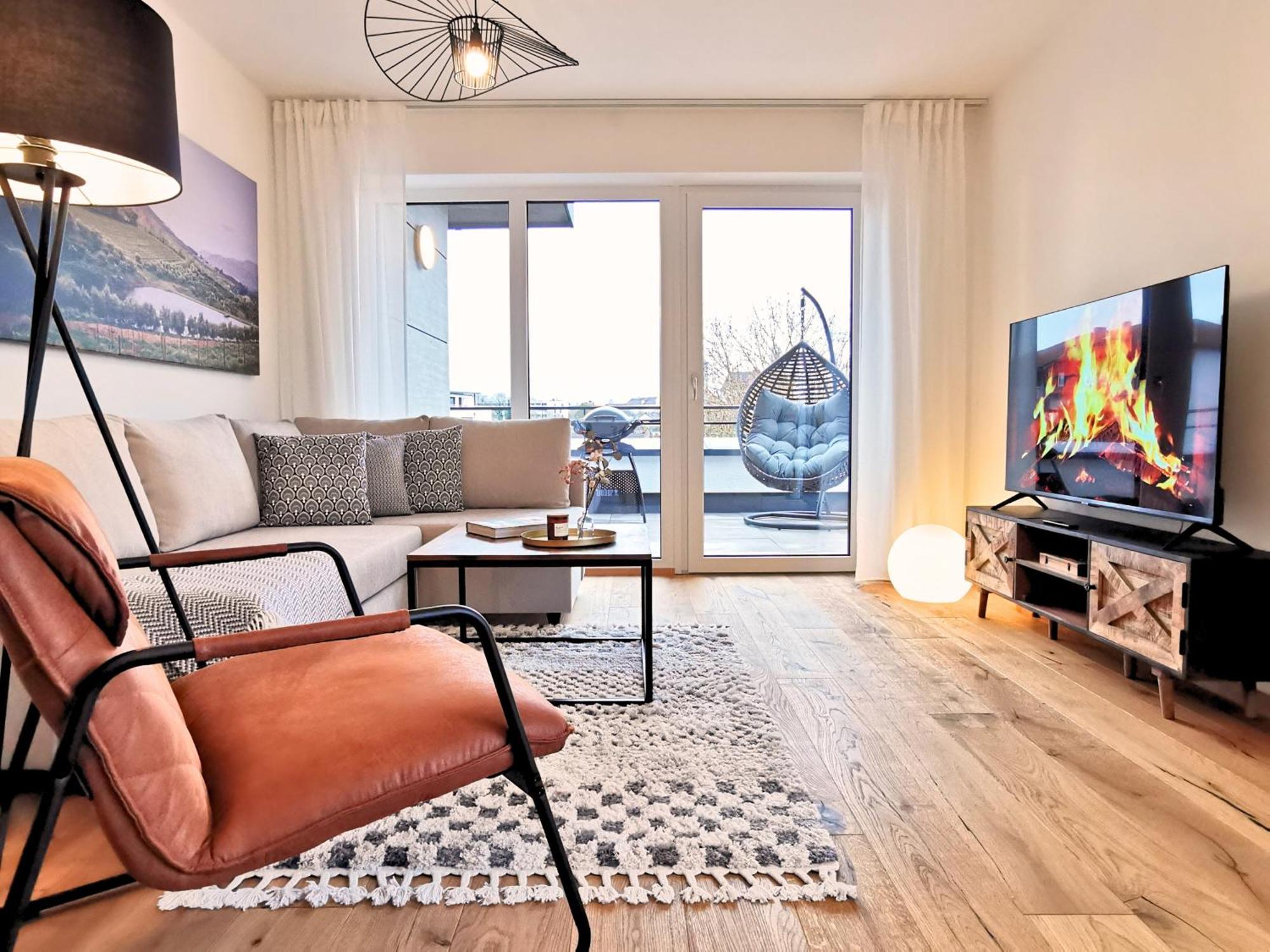 Fynbos Penthouse Deluxe, Balkon, Parkplatz Apartment Straubing Bagian luar foto