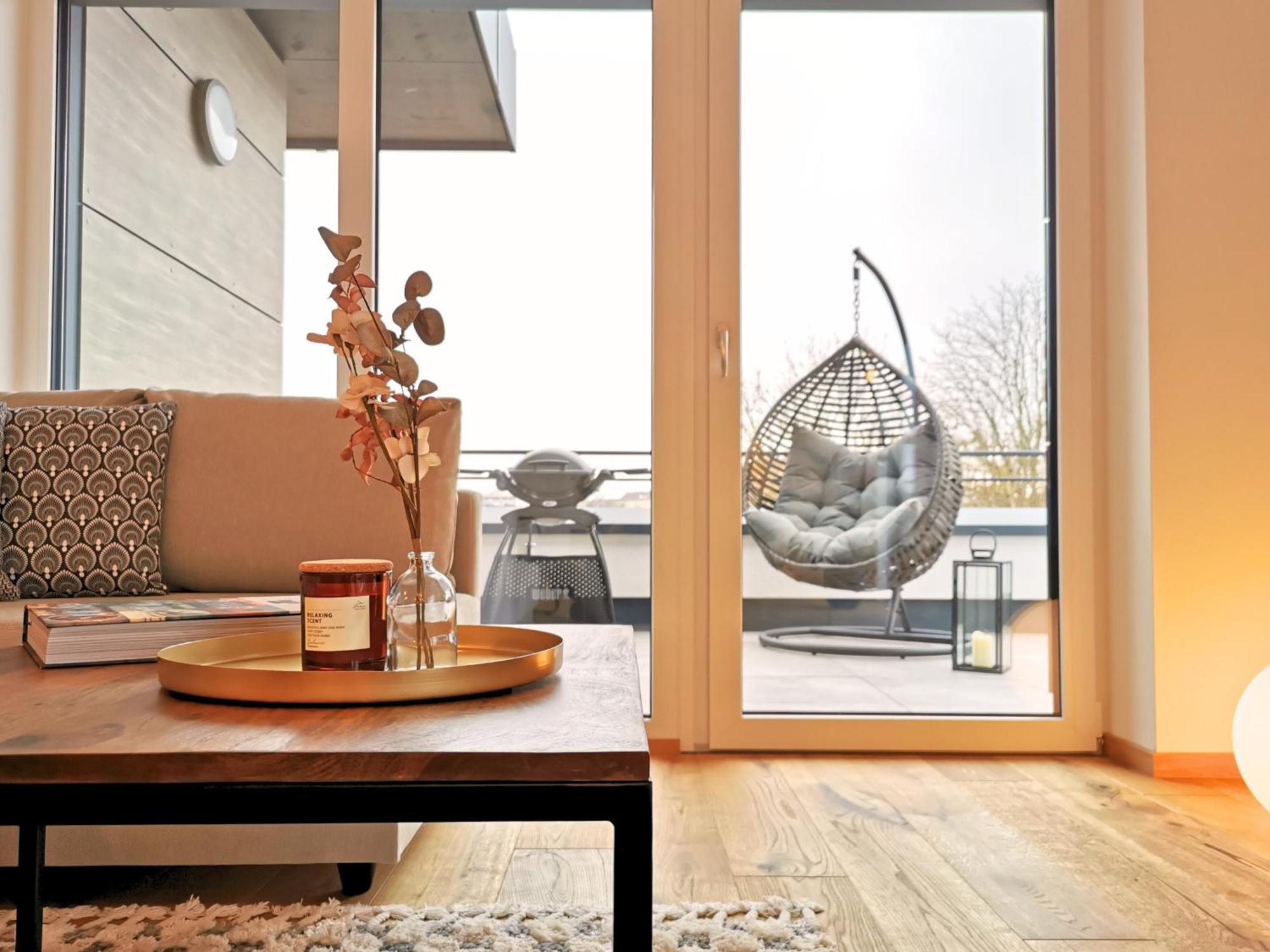 Fynbos Penthouse Deluxe, Balkon, Parkplatz Apartment Straubing Bagian luar foto